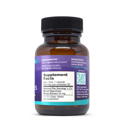 Capsules 25mg CBD