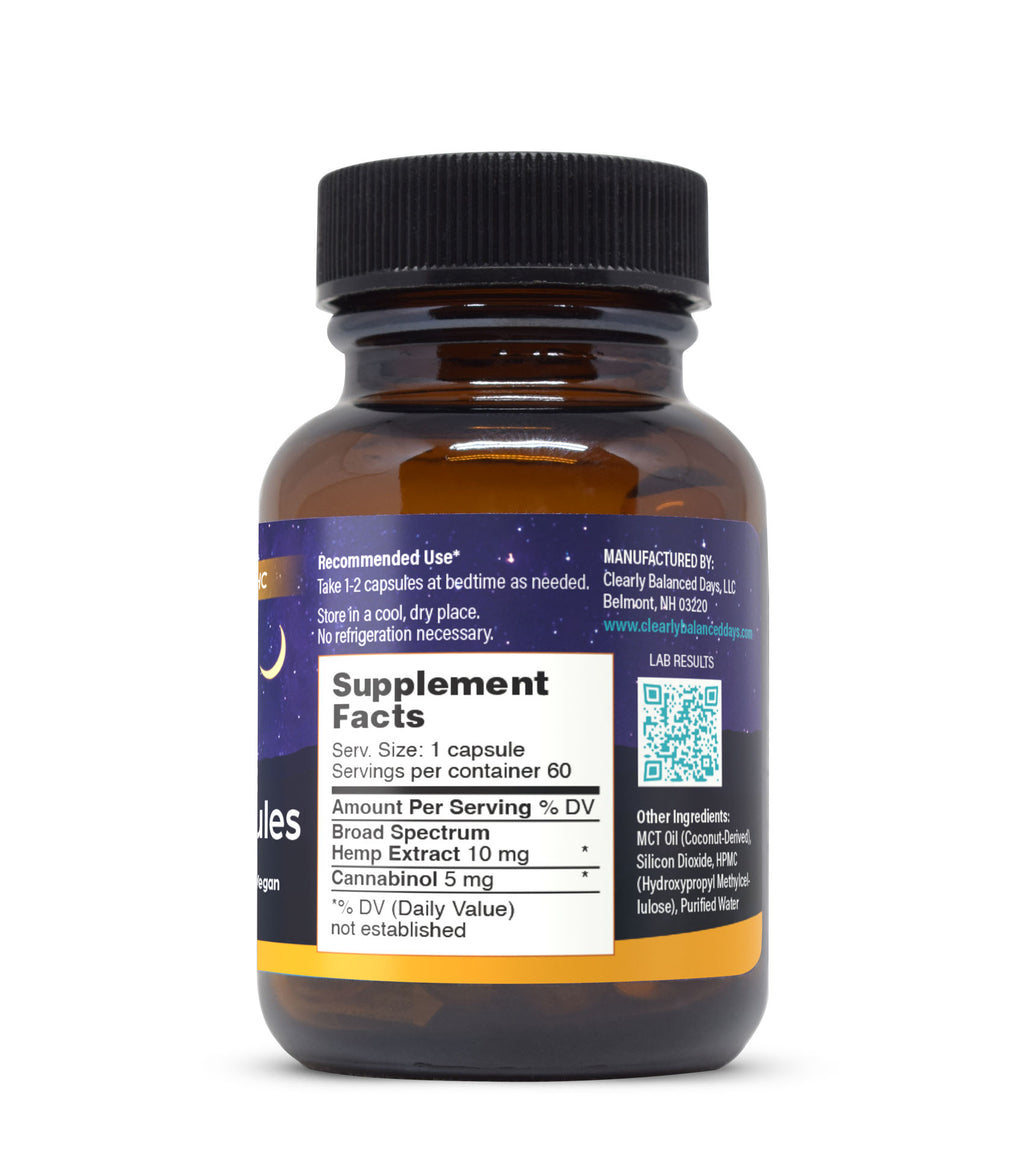 Nighttime Capsules CBD+CBN