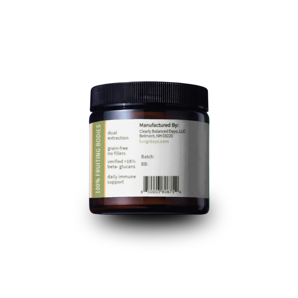 Daily Shield Mushroom Blend | Immune Support & Everyday Wellness | 45g Powder