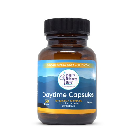 Daytime Capsules CBD+CBG
