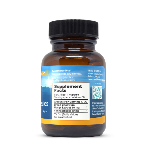 Daytime Capsules CBD+CBG