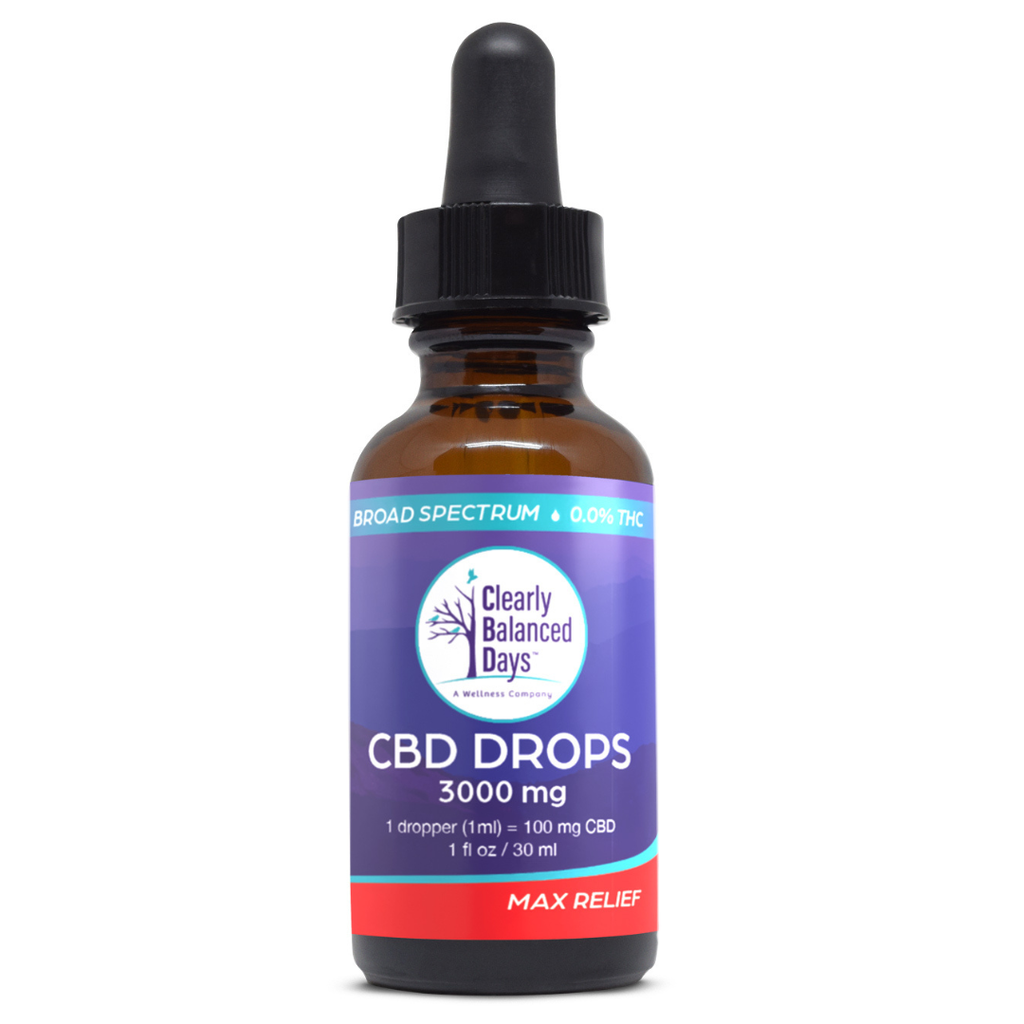 Max Relief CBD Drops 3,000mg