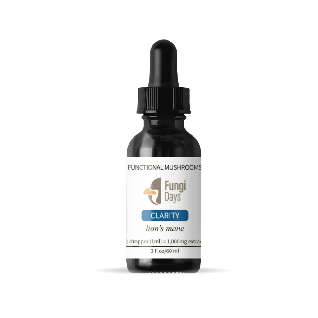 Lions Mane Mushroom Extract for Focus & Mental Clarity | 2oz Tincture