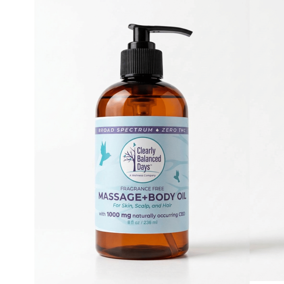 Massage & Body Oil - CBD + Jojoba